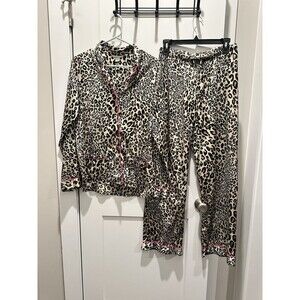 Victoria's Secret Leopard Print Pajama Set